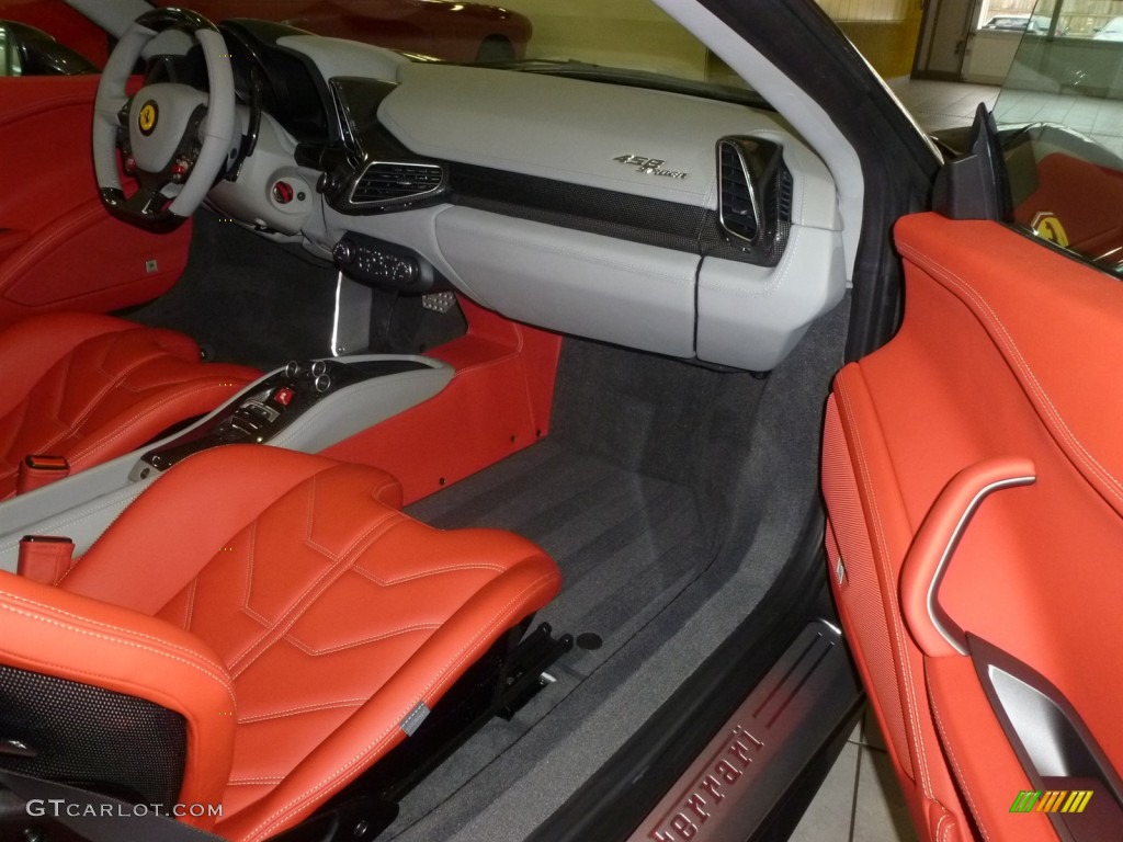 2014 Ferrari 458 Spider Rosso Dashboard Photo #89051377