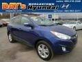 2013 Iris Blue Hyundai Tucson GLS AWD  photo #1