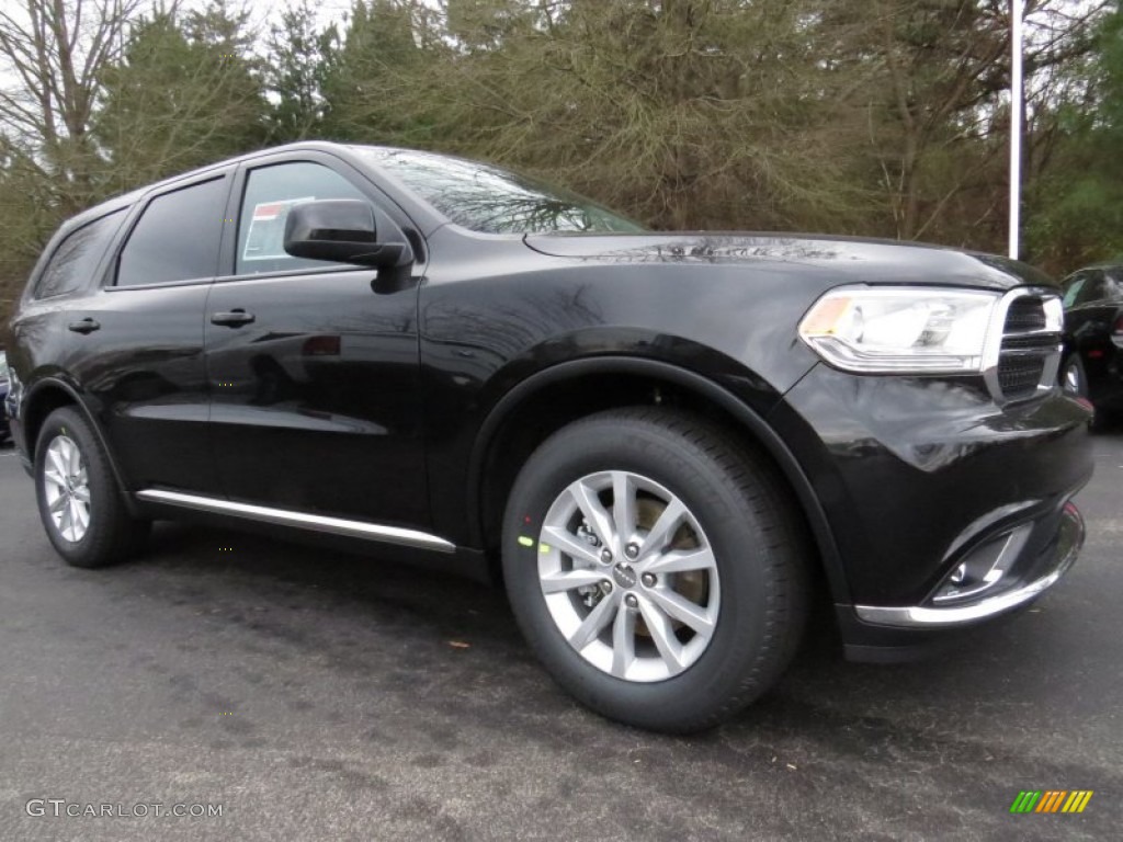 Brilliant Black Crystal Pearl 2014 Dodge Durango SXT Exterior Photo #89053712