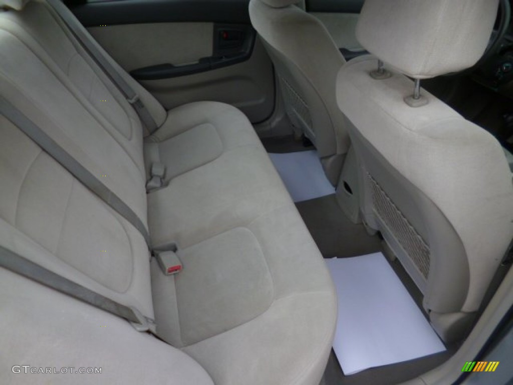 2006 Spectra EX Sedan - Ice Blue / Gray photo #12