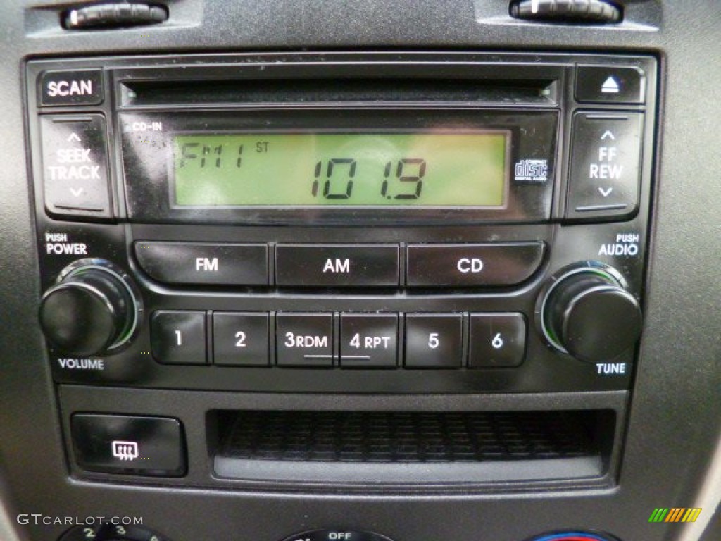 2006 Spectra EX Sedan - Ice Blue / Gray photo #19