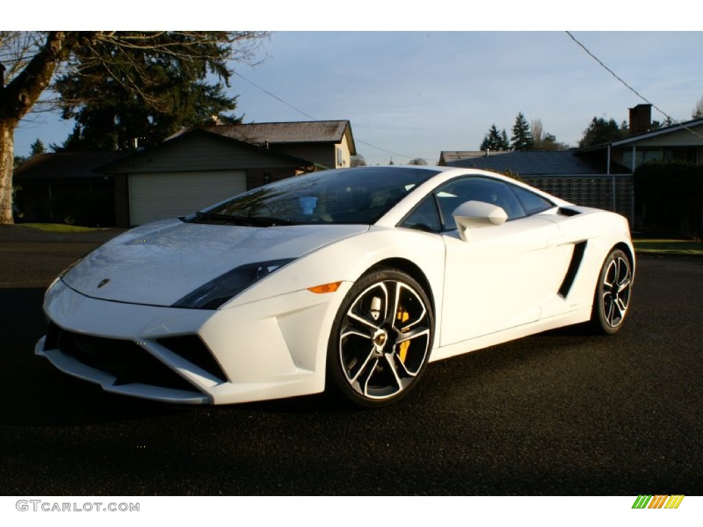 Bianco Canopus Matt Finish 2013 Lamborghini Gallardo LP 550-2 Exterior Photo #89054237