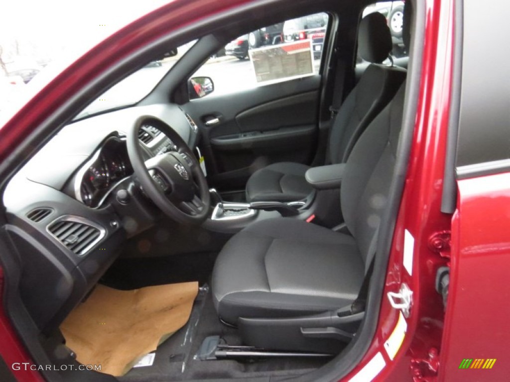 2014 Avenger SE - Deep Cherry Red Crystal Pearl / Black photo #6