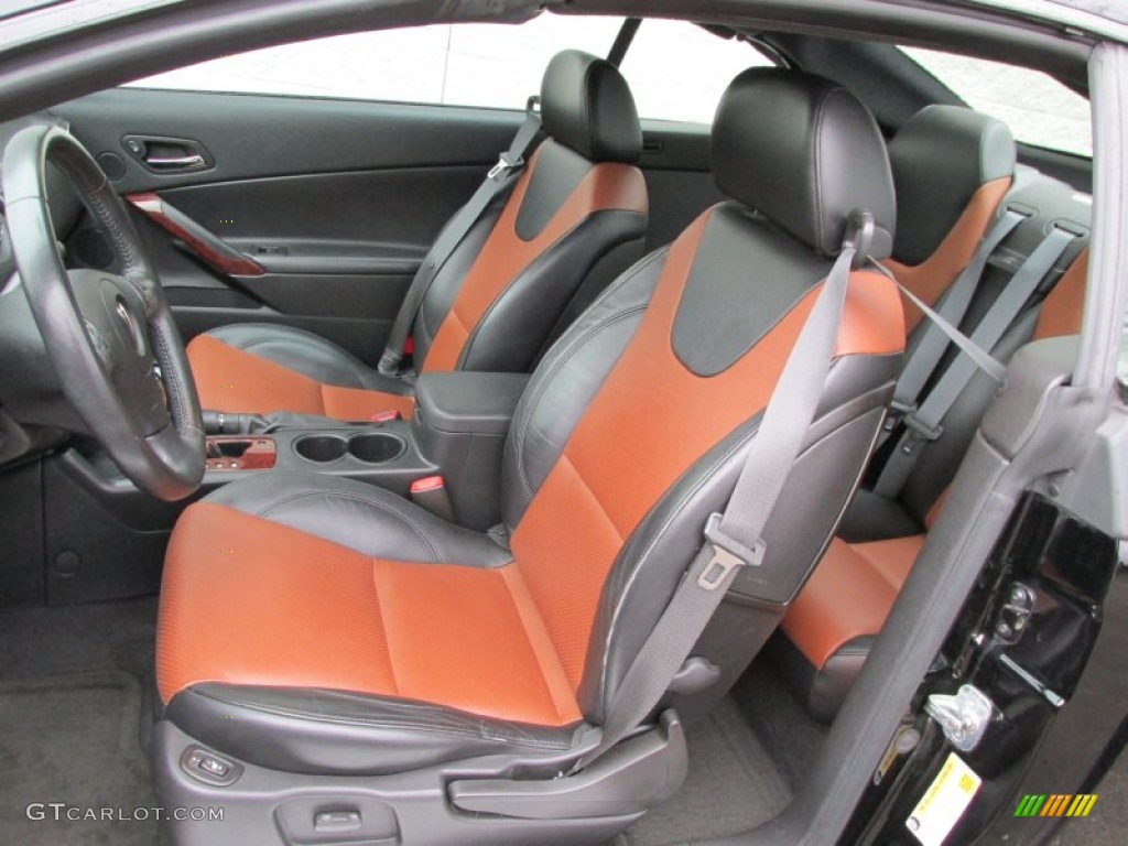 Ebony/Morocco Interior 2007 Pontiac G6 GT Convertible Photo #89054496