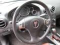2007 Pontiac G6 Ebony/Morocco Interior Steering Wheel Photo
