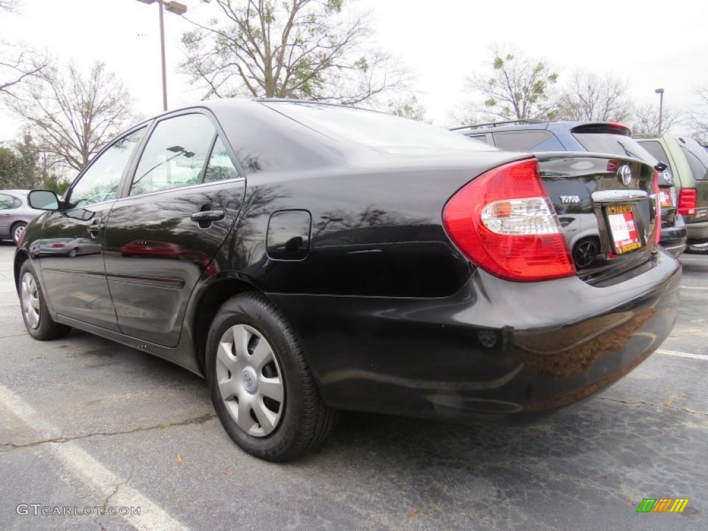 2004 Camry LE - Black / Stone photo #2