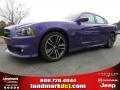 2014 Plum Crazy Pearl Dodge Charger SRT8 Superbee  photo #1