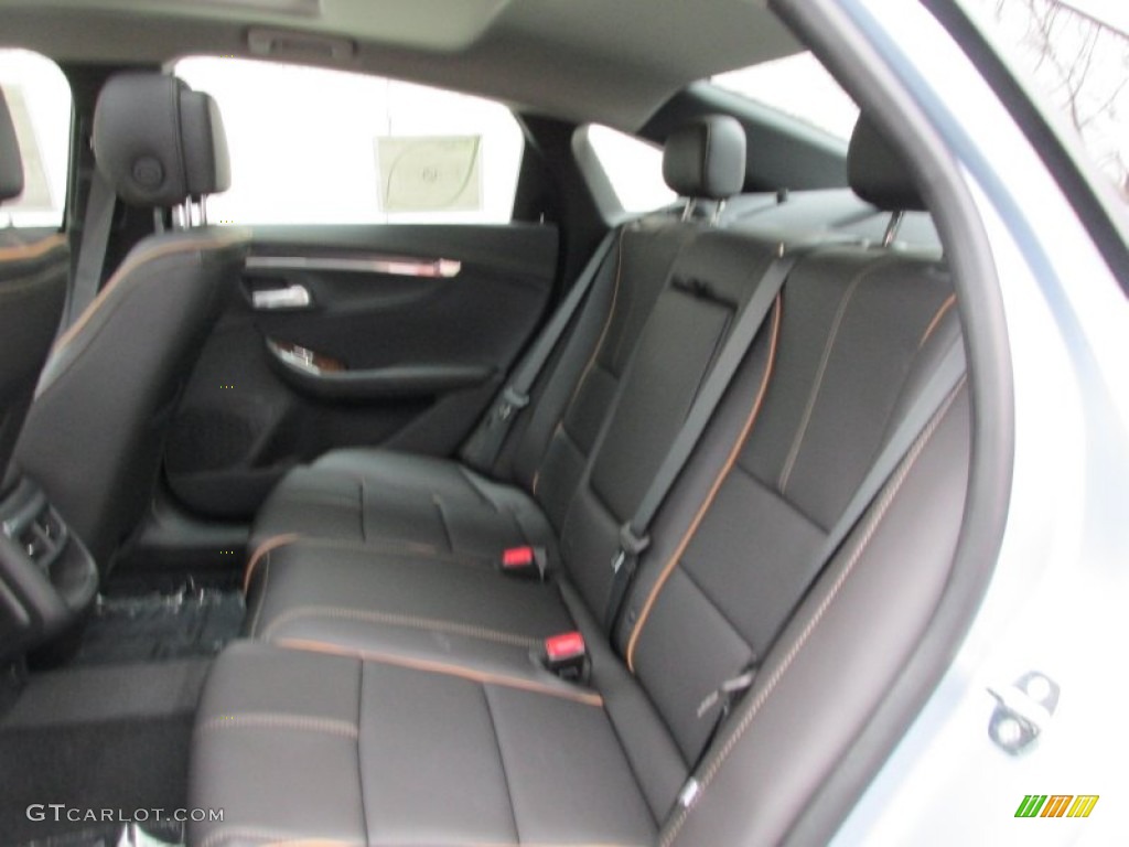 2014 Impala LTZ - Silver Topaz Metallic / Jet Black photo #13