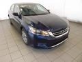 2014 Obsidian Blue Pearl Honda Accord LX Sedan  photo #1