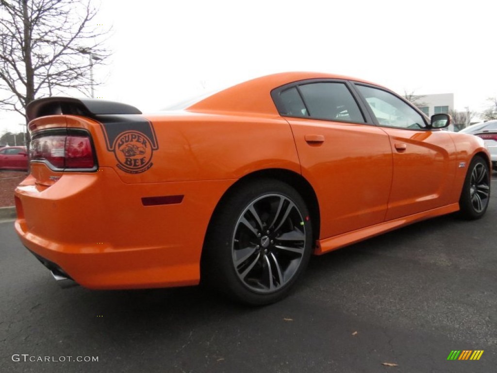 2014 Charger SRT8 Superbee - Header Orange / SRT8 Superbee Black photo #3