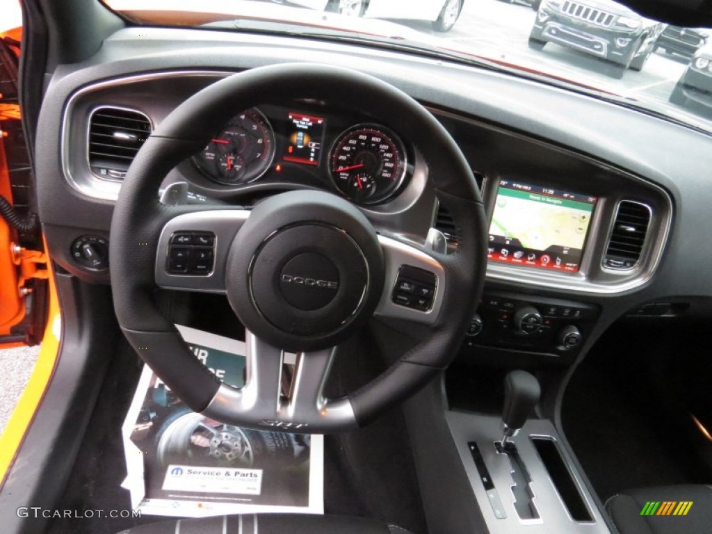 2014 Charger SRT8 Superbee - Header Orange / SRT8 Superbee Black photo #8