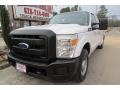 Oxford White - F250 Super Duty XL SuperCab Utility Truck Photo No. 2