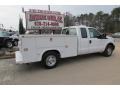 Oxford White - F250 Super Duty XL SuperCab Utility Truck Photo No. 9