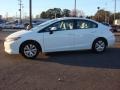 Taffeta White - Civic LX Sedan Photo No. 3