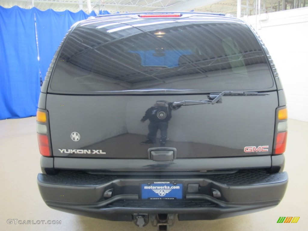 2004 Yukon XL Denali AWD - Carbon Metallic / Stone Gray photo #6