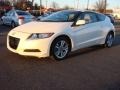 2011 Premium White Pearl Honda CR-Z Sport Hybrid  photo #2