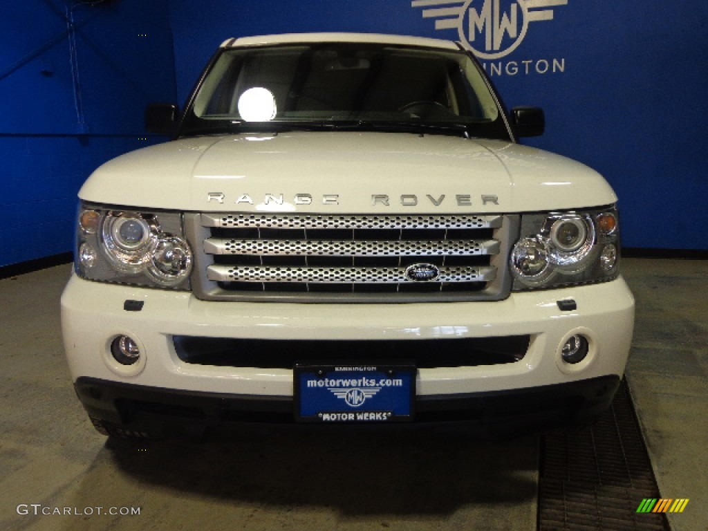 2007 Range Rover Sport Supercharged - Chawton White / Ebony Black photo #3