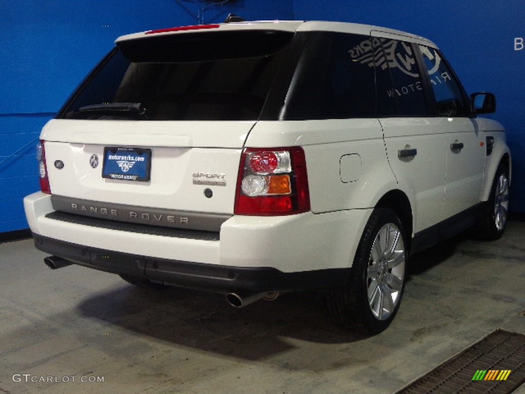 2007 Range Rover Sport Supercharged - Chawton White / Ebony Black photo #15