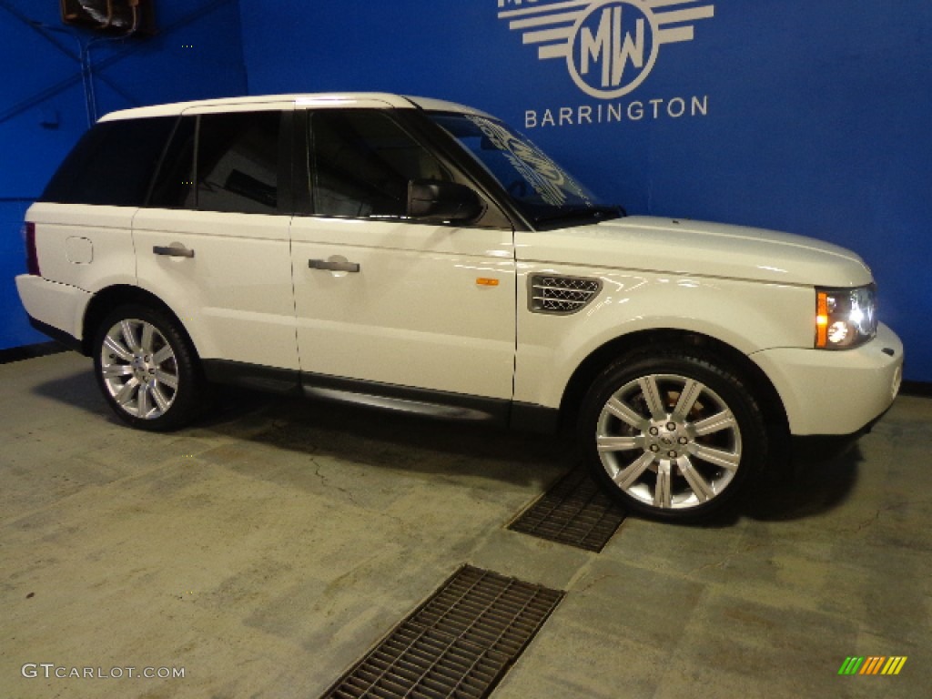 2007 Range Rover Sport Supercharged - Chawton White / Ebony Black photo #18