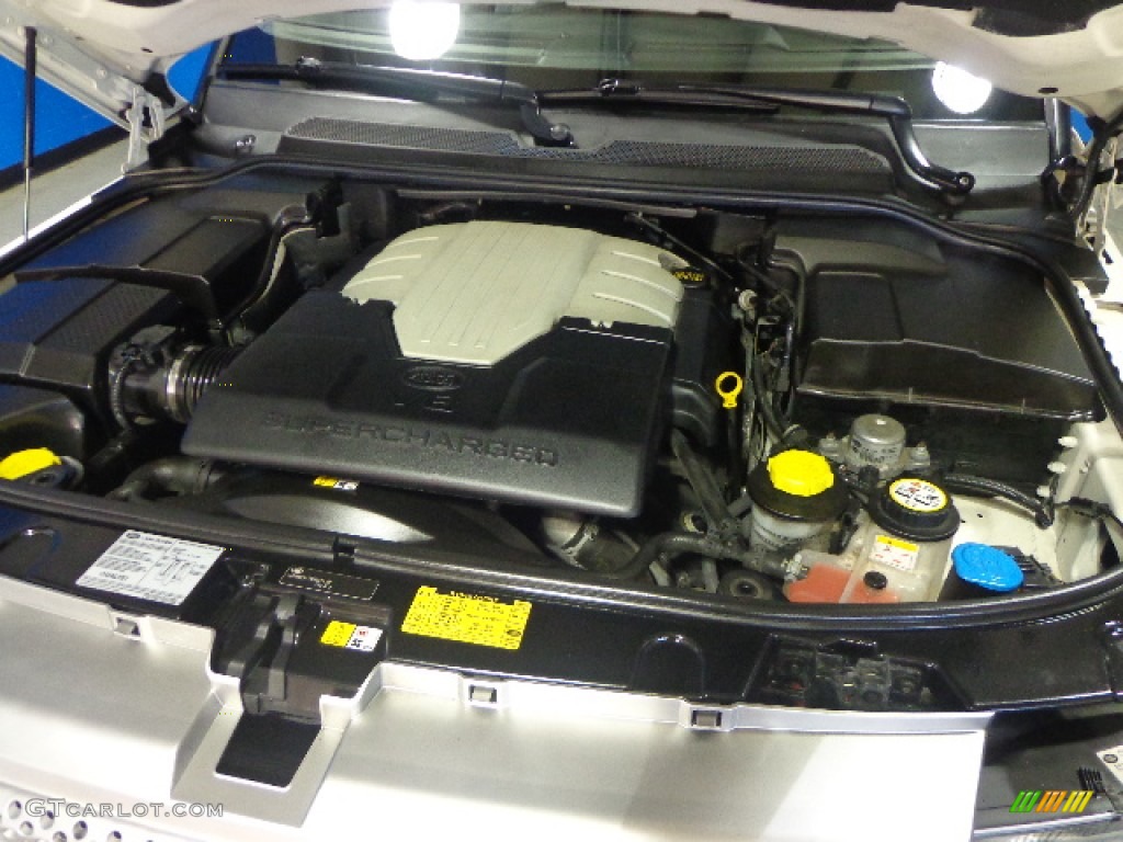 2007 Range Rover Sport Supercharged - Chawton White / Ebony Black photo #24