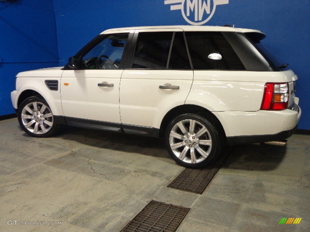 2007 Range Rover Sport Supercharged - Chawton White / Ebony Black photo #33