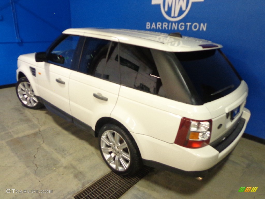 2007 Range Rover Sport Supercharged - Chawton White / Ebony Black photo #34