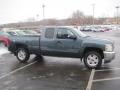 2012 Blue Granite Metallic Chevrolet Silverado 1500 LT Extended Cab 4x4  photo #3