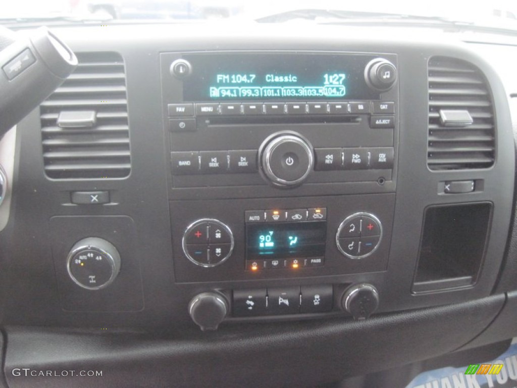 2012 Silverado 1500 LT Extended Cab 4x4 - Blue Granite Metallic / Ebony photo #11