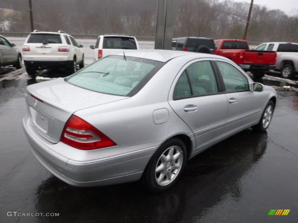 Brilliant Silver Metallic 2002 Mercedes-Benz C 320 Sedan Exterior Photo #89063036