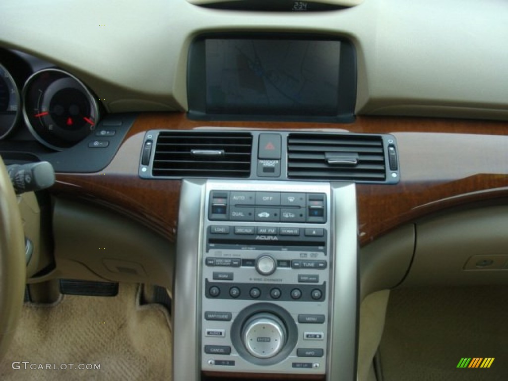 2007 RL 3.5 AWD Sedan - Premium White Pearl / Parchment photo #11