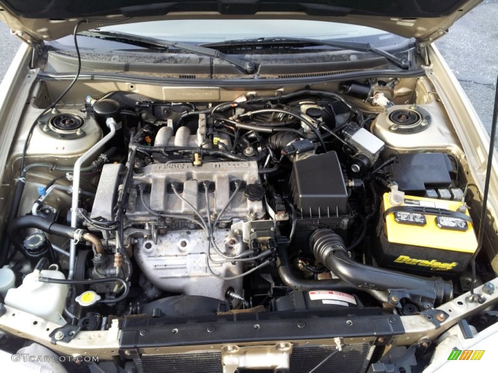 2000 Mazda 626 LX Engine Photos