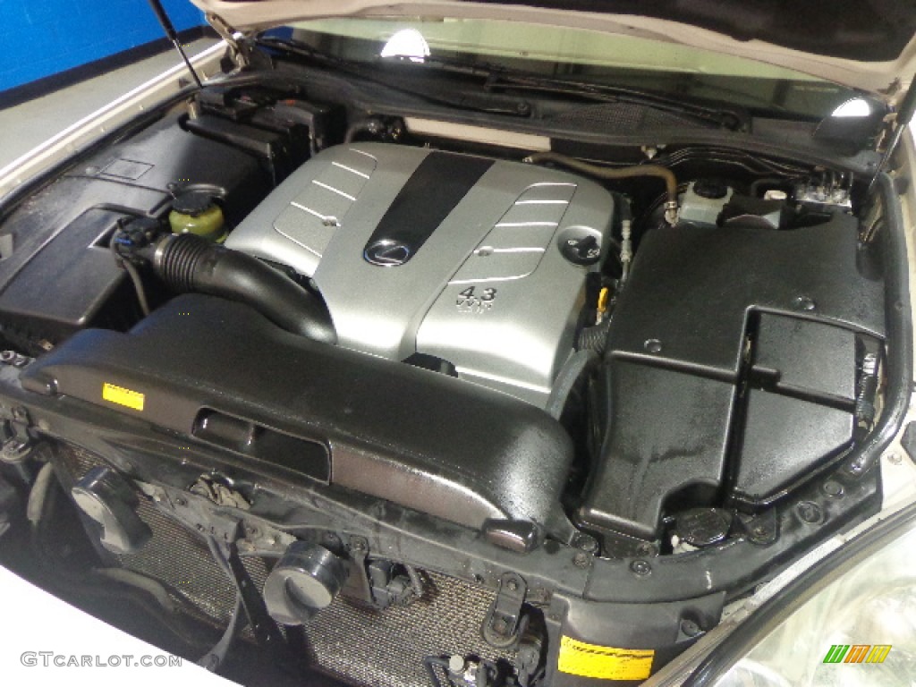 2001 Lexus LS 430 4.3 Liter DOHC 32 Valve VVT-i V8 Engine Photo #89063963