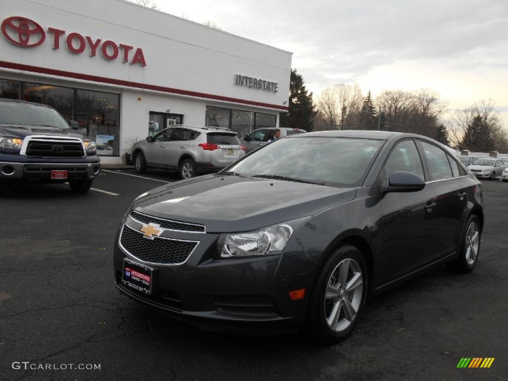 2013 Cruze LT - Cyber Gray Metallic / Jet Black photo #1