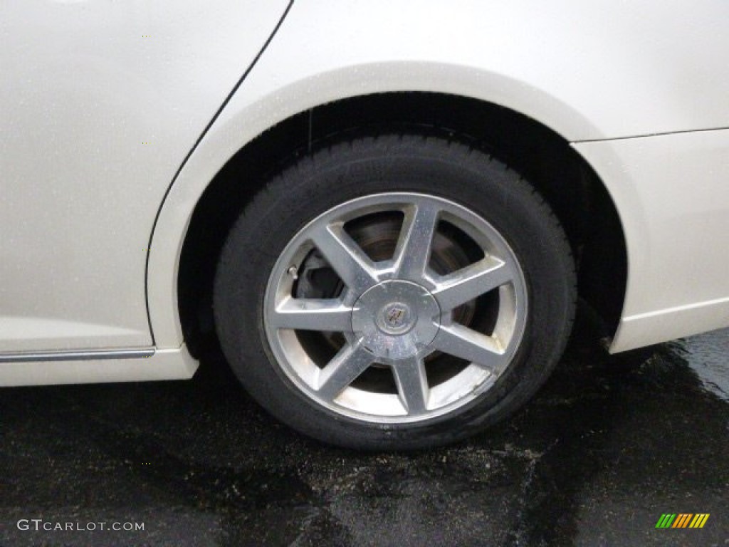 2008 STS 4 V6 AWD - White Diamond Tricoat / Cashmere photo #9