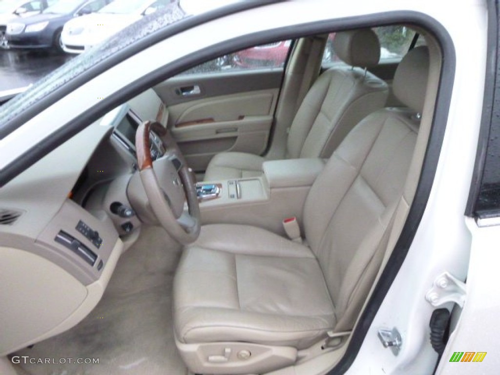 2008 STS 4 V6 AWD - White Diamond Tricoat / Cashmere photo #10