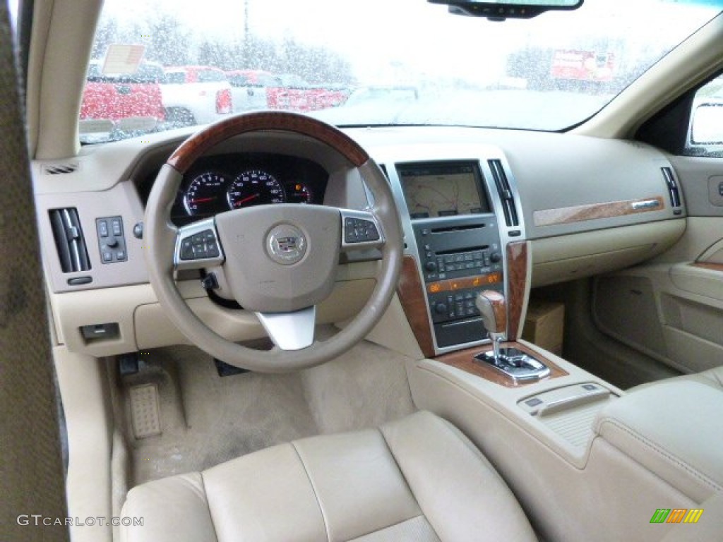 2008 STS 4 V6 AWD - White Diamond Tricoat / Cashmere photo #14