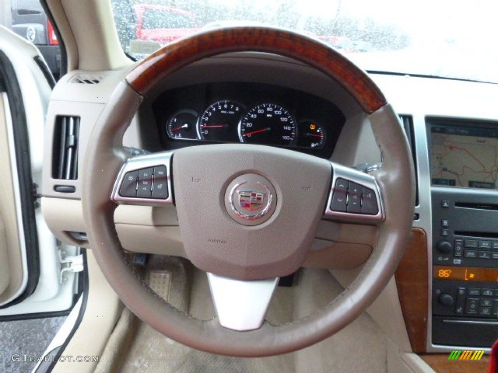 2008 STS 4 V6 AWD - White Diamond Tricoat / Cashmere photo #18