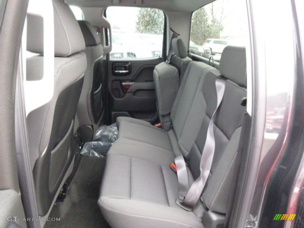 2014 Sierra 1500 SLE Double Cab 4x4 - Iridium Metallic / Jet Black photo #11