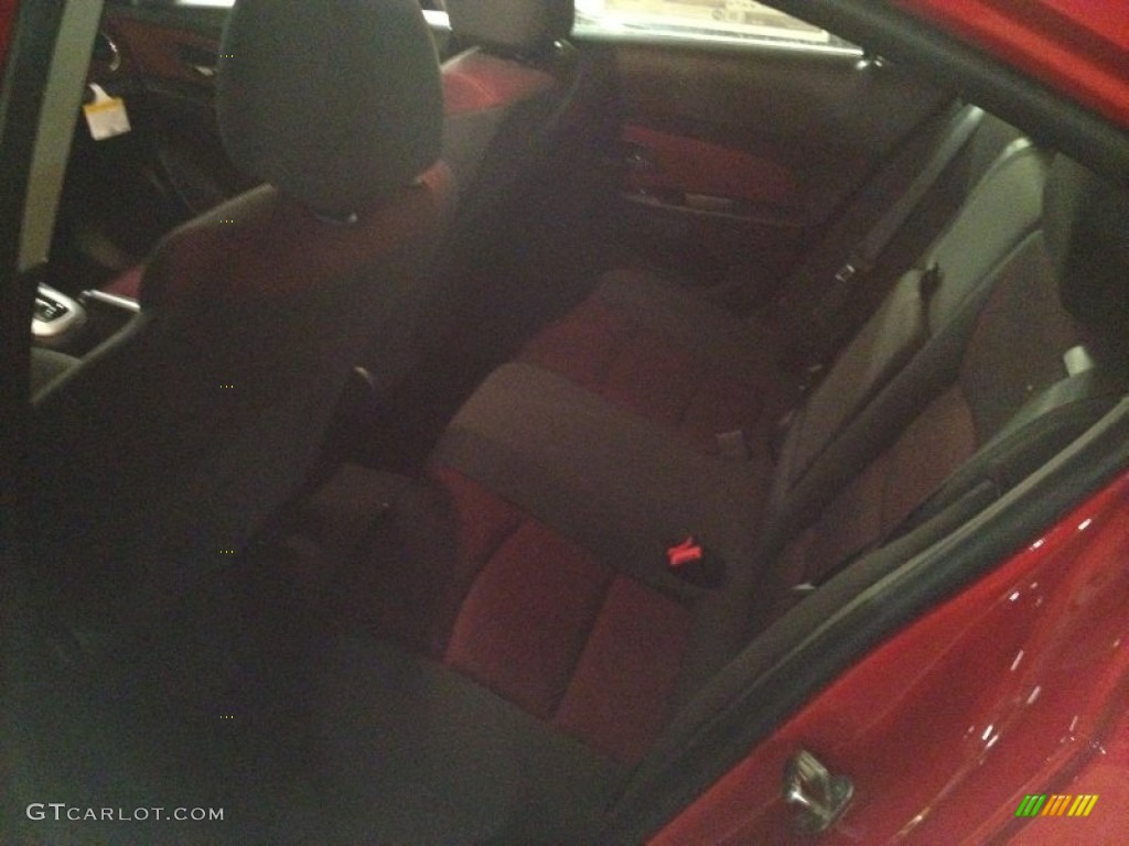 2014 Cruze LT - Red Hot / Jet Black/Sport Red photo #6