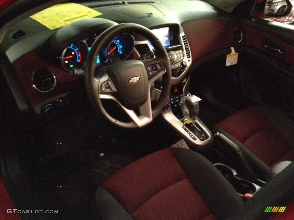 2014 Cruze LT - Red Hot / Jet Black/Sport Red photo #7