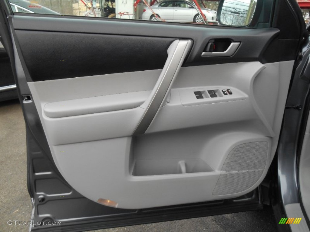 2012 Highlander V6 4WD - Magnetic Gray Metallic / Ash photo #7