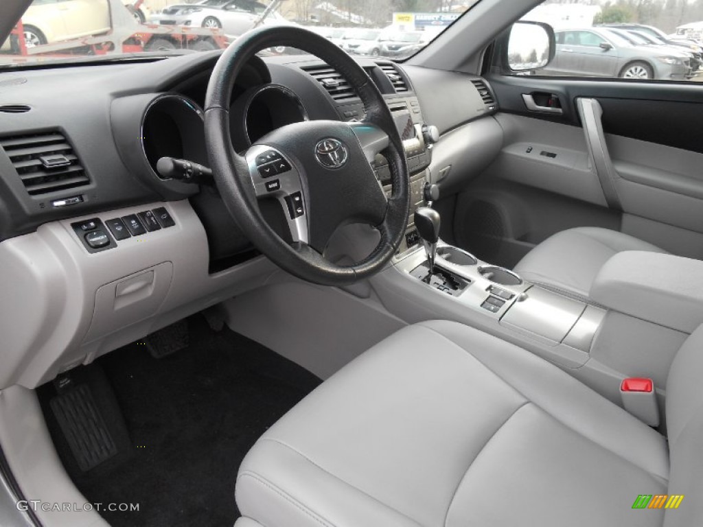 2012 Highlander V6 4WD - Magnetic Gray Metallic / Ash photo #9