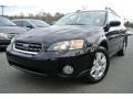 2005 Obsidian Black Pearl Subaru Outback 2.5i Wagon  photo #1