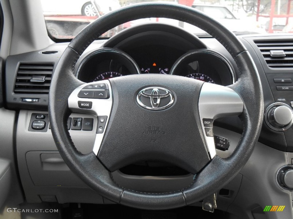 2012 Highlander V6 4WD - Magnetic Gray Metallic / Ash photo #13