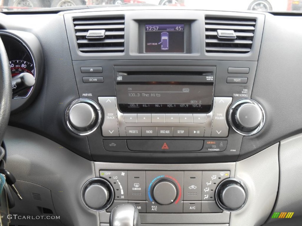 2012 Highlander V6 4WD - Magnetic Gray Metallic / Ash photo #15