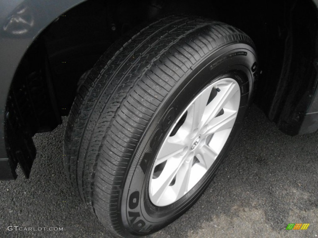 2012 Highlander V6 4WD - Magnetic Gray Metallic / Ash photo #24