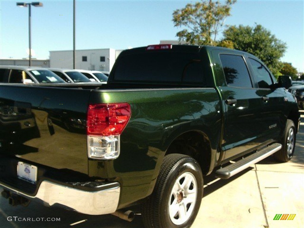 2011 Tundra CrewMax - Spruce Green Mica / Graphite Gray photo #5