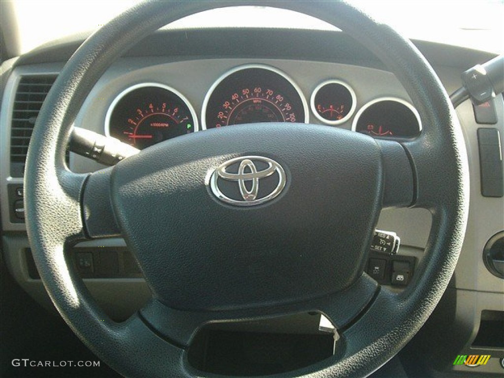 2011 Tundra CrewMax - Spruce Green Mica / Graphite Gray photo #12