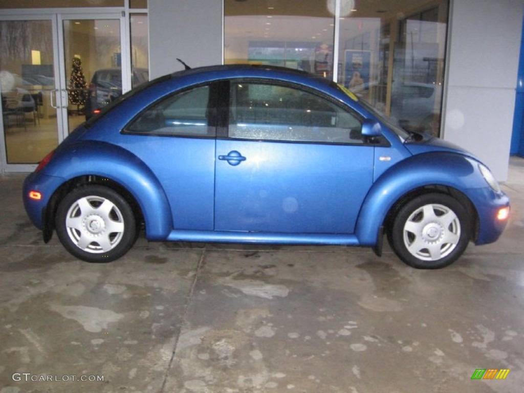 Bright Blue Metallic 1999 Volkswagen New Beetle GLS Coupe Exterior Photo #89067320