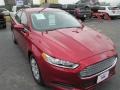 Ruby Red Metallic 2013 Ford Fusion S